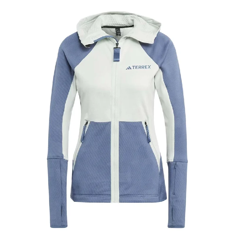 Outerwear for everyday wear adidas - Women's Terrex Tech Flooce Hooded Jacket (HU1850)