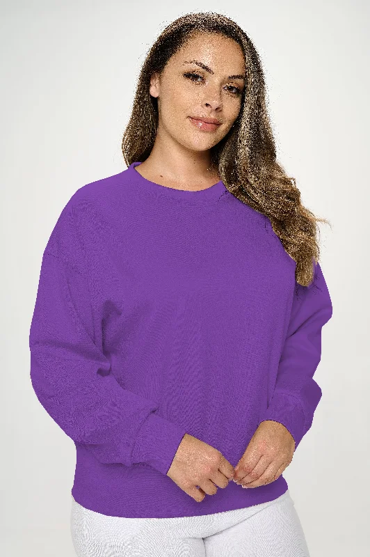 Breathable waterproof outerwear Plus Size Crewneck Sweatshirt