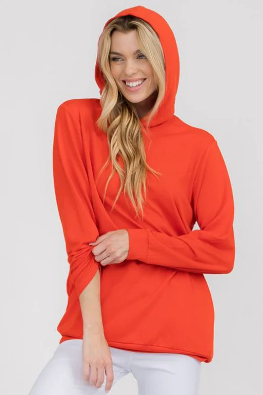 Outerwear for snowy weather No Strings Attached Side Pocket Hoodie