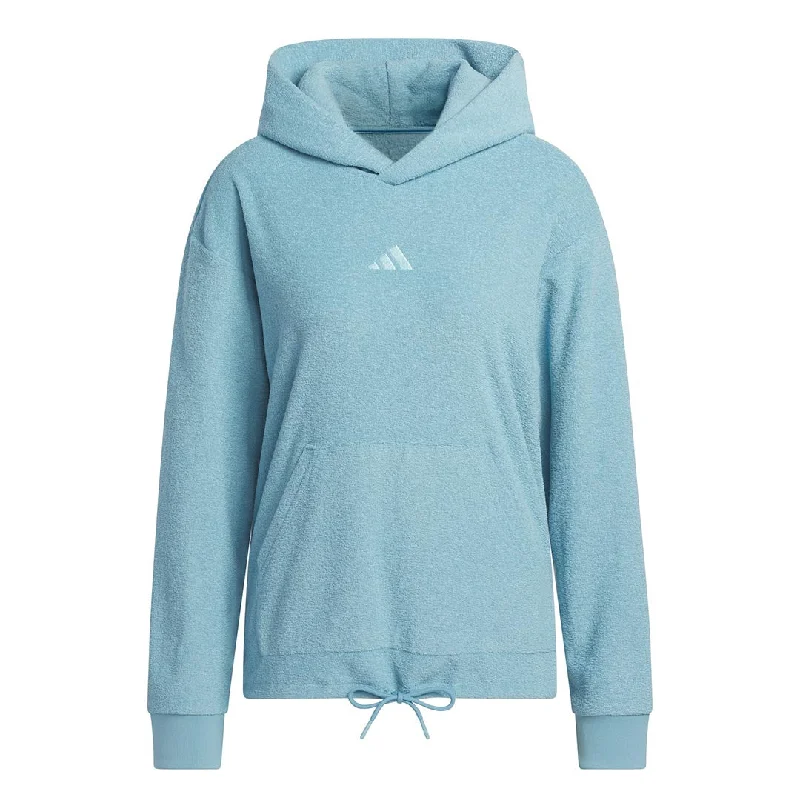 Trendy stylish outerwear coats adidas - Women's Select Crop Hoodie (HZ9913)