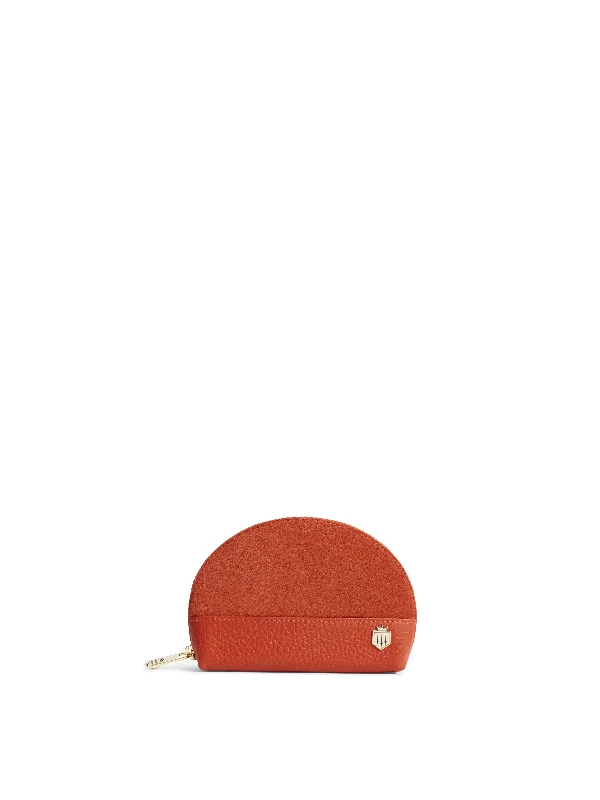 Budget-friendly outerwear coats Chiltern Coin Purse - Sunset Orange