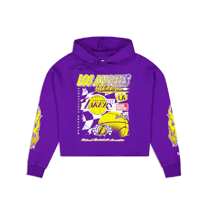 Comfortable outerwear jackets Lakers Wmns Rally Drv Hoodie