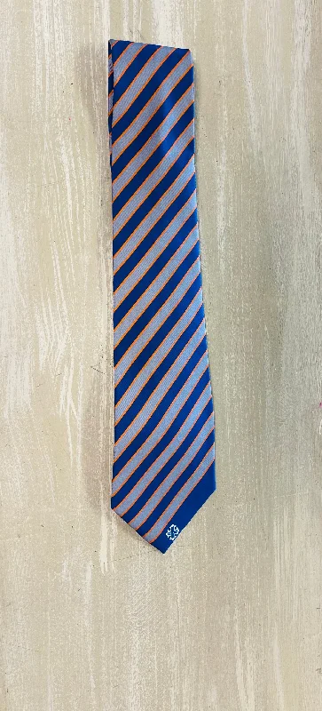 bright tops for women SLC Striped Logo Tie