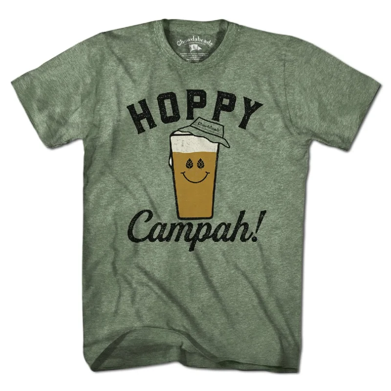 Women's fun graphic T-Shirts Hoppy Campah Pint T-Shirt