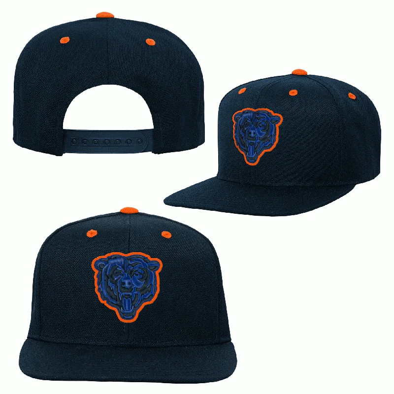 women's crewneck tops Chicago Bears Youth NFL Snapback Adjustable Hat