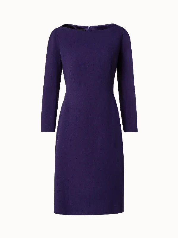 Soft jersey dresses & jumpsuits for a comfortable feelWool Stretch Double-Face Dress