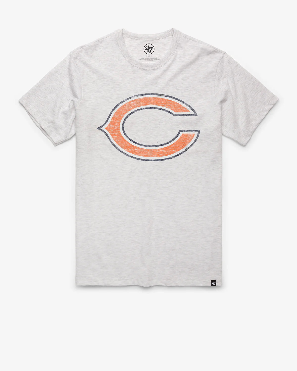 modular tops for women Chicago Bears Adult '47 Brand Relay Grey Short Sleeved Shirt