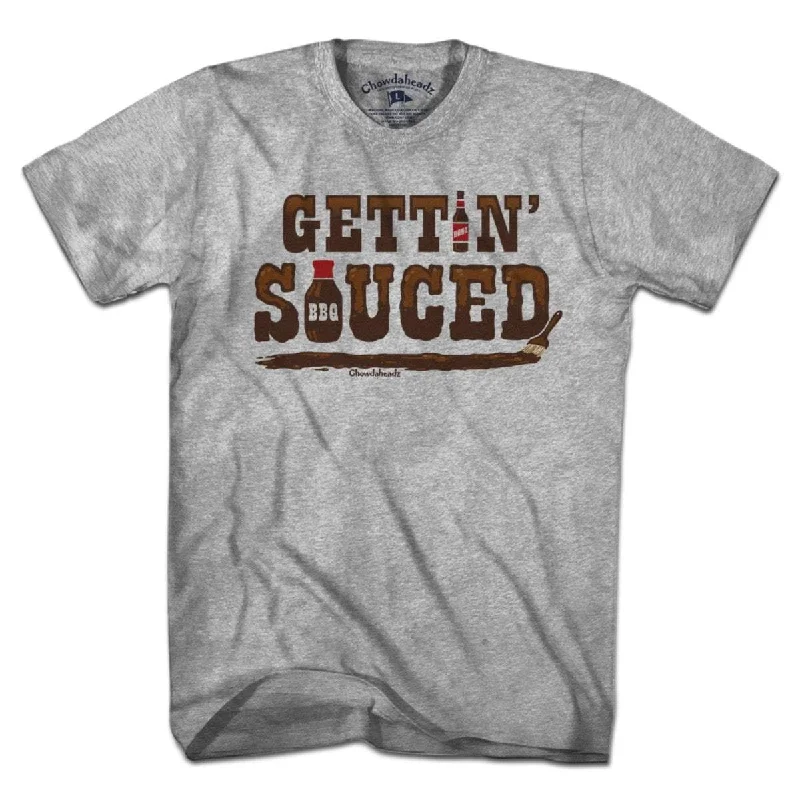 T-Shirts with prints for women Gettin' Sauced T-Shirt