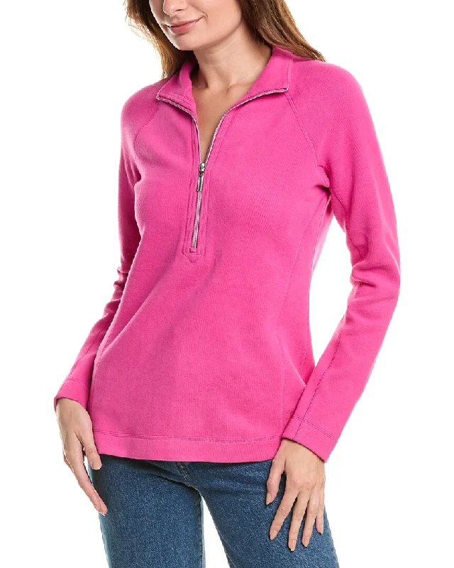 seasonal sweaters for women Tommy Bahama New Aruba 1/2-Zip Pullover