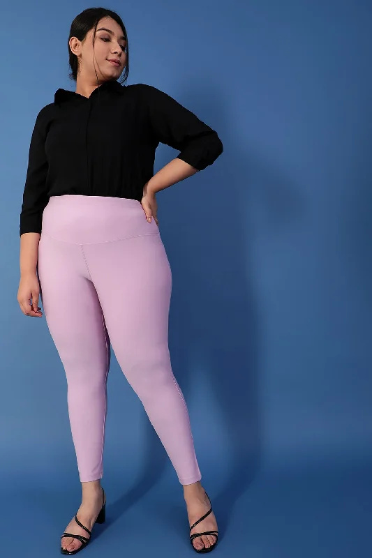 Best leggings for everyday use Lilac Tummy Tucker Jeggings