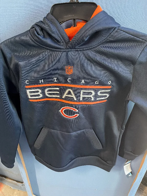 shirt blouse tops for women Chicago Bears NFL Youth Pullover Sweatshirt Hoodie