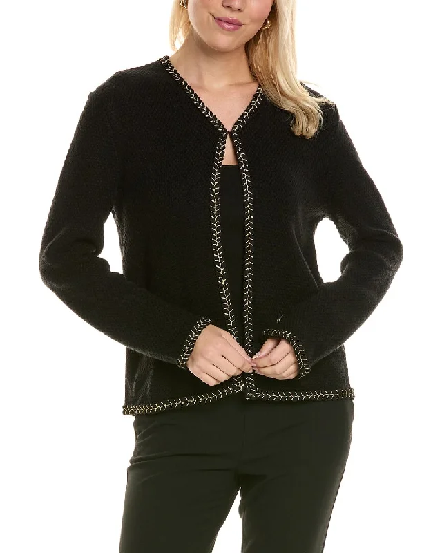 cozy pullover sweaters for women Joseph A. Textured Cardigan