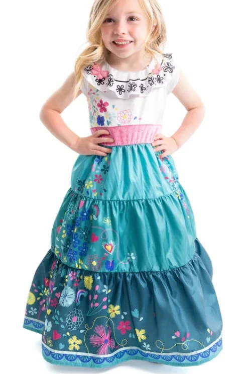 puff sleeve tops for women Girls Miracle Princess Dress