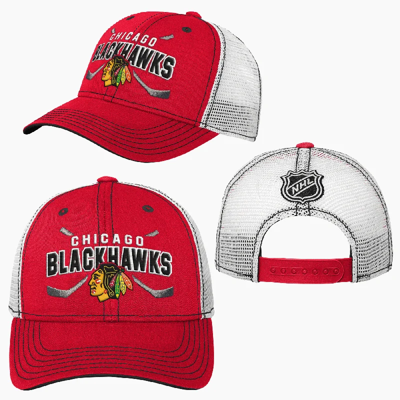 crop tops for women Chicago Blackhawks Youth NHL Two-Tone Snapback Adjustable Hat