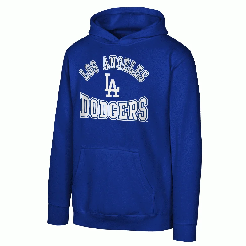 v-neck shirt tops for women Los Angeles Dodgers Youth Pullover Hoodie Sweatshirt