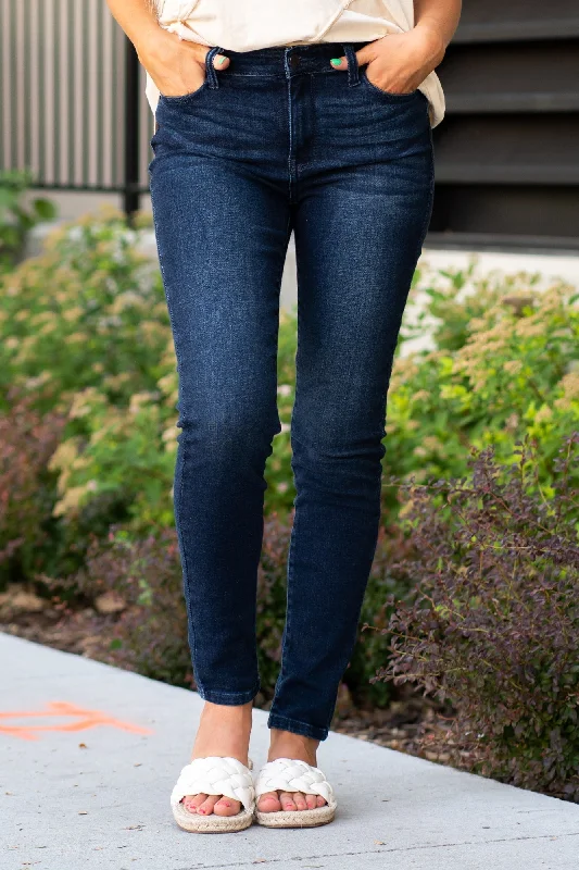 stylish high rise jeans Aspen High Rise Skinny Regular & Plus Sizes