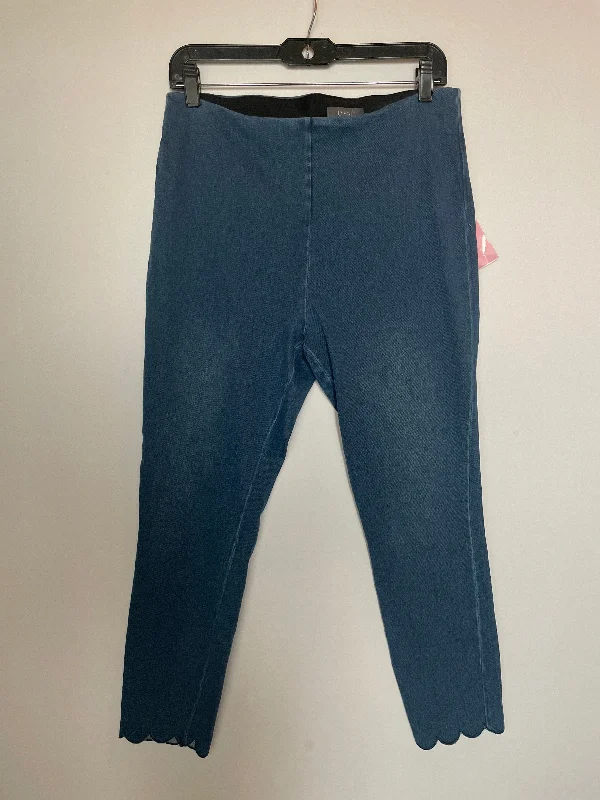 high rise blue denim jeans Jeans Skinny By Lysse  Size: 12