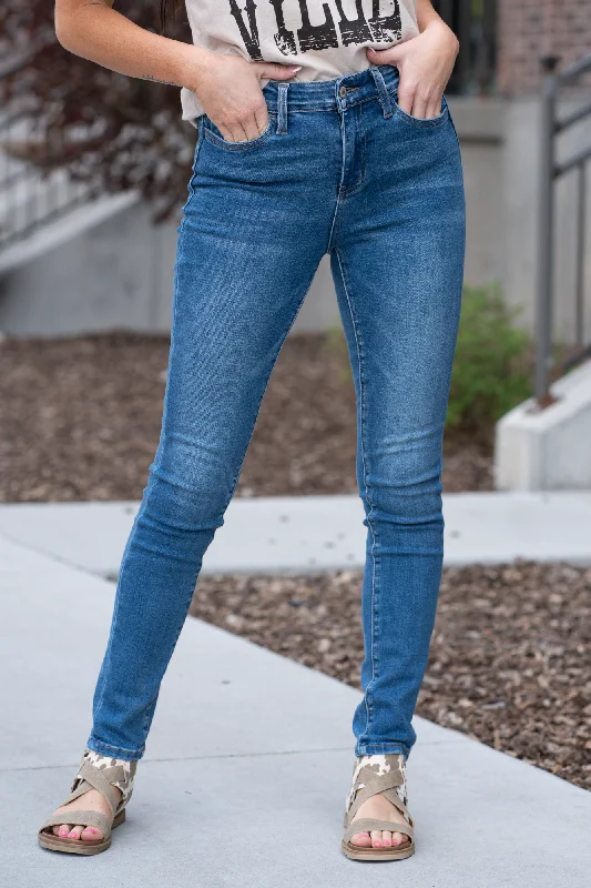 dark denim jeans Haylie High Rise Skinny