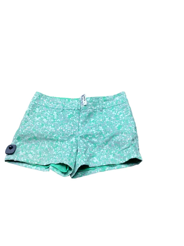 Women's denim workout shorts Green Shorts New York And Co, Size 10