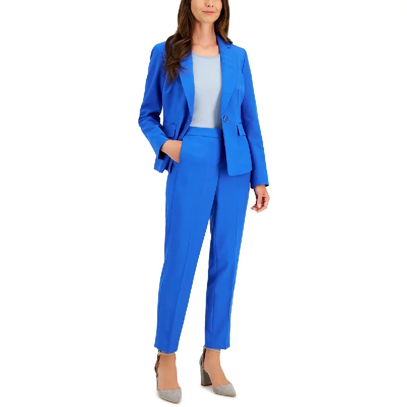 women’s pastel pants Le Suit Womens Knit Straight Leg Dress Pants