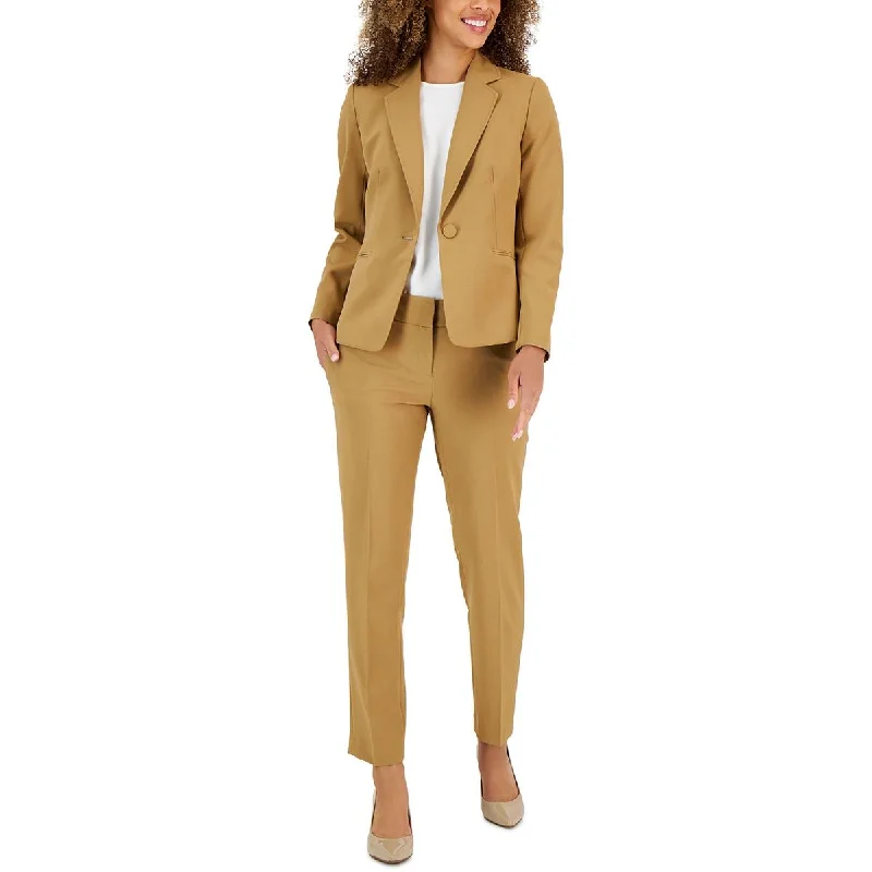 women’s outdoor trousers Le Suit Womens Petites Knit Straight Leg Dress Pants