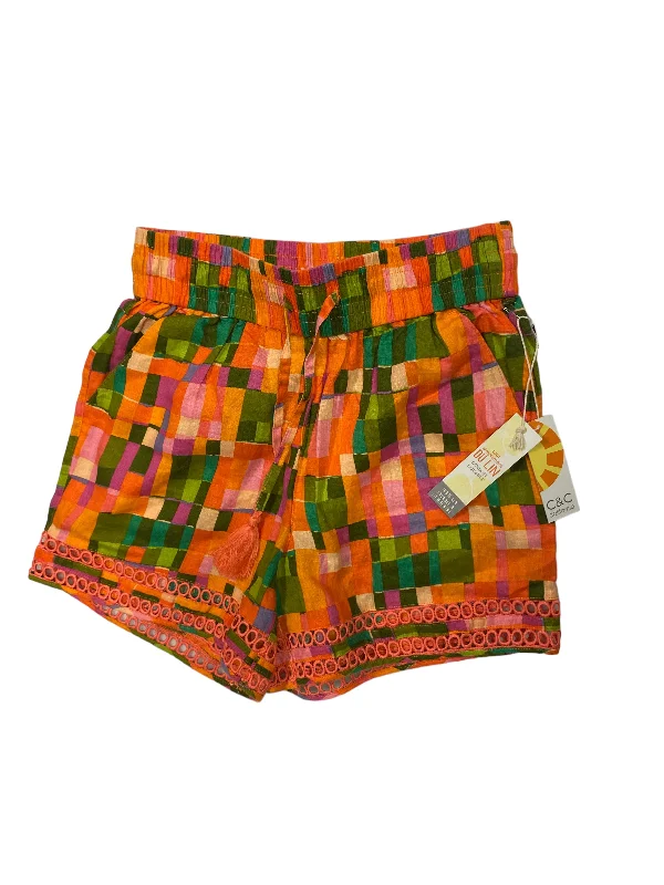 Active Bermuda fit shorts Multi-colored Shorts C And C, Size M