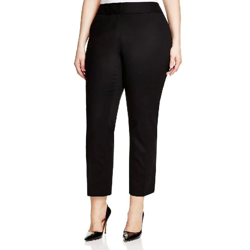 light formal trousers women Vince Camuto Womens Plus Slim Leg Suit Separate Ankle Pants