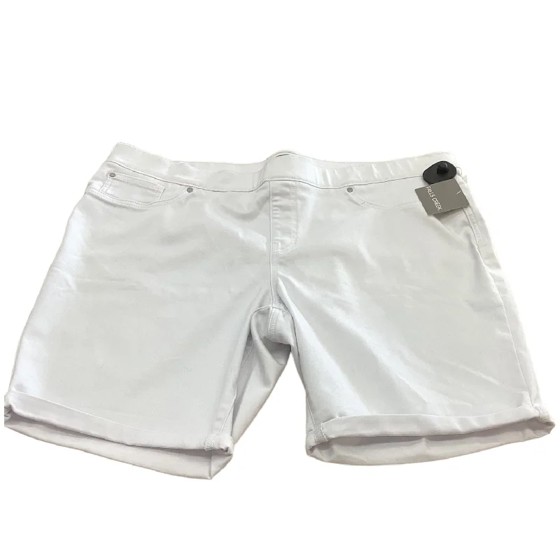 Printed athletic shorts White Shorts Falls Creek, Size 24