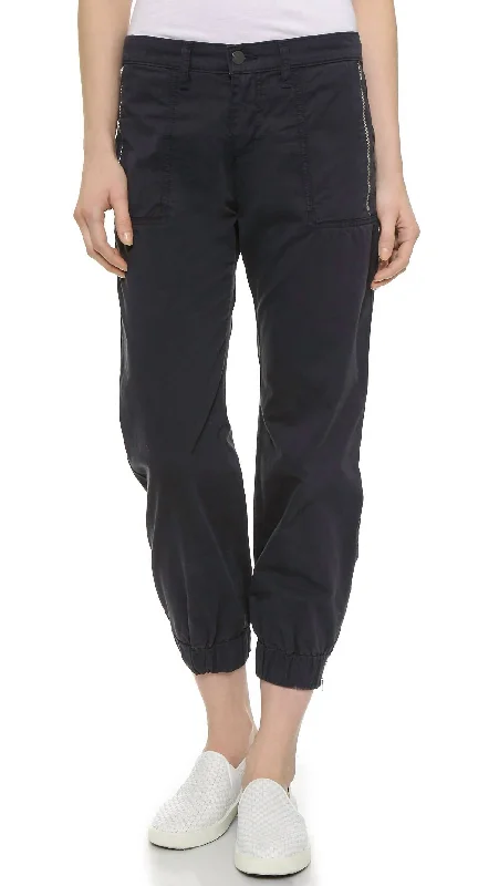 relaxed pants women Women's Tavi Utility 4 Pocket Jogger Pants In Chrome